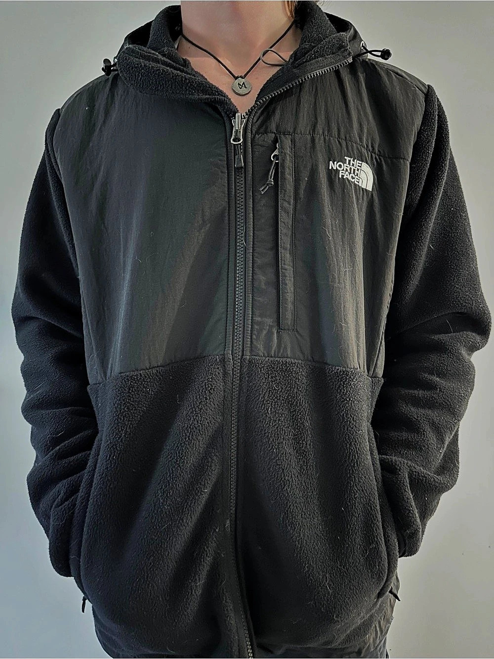 The North Face Retro Hoodie Black Jacket